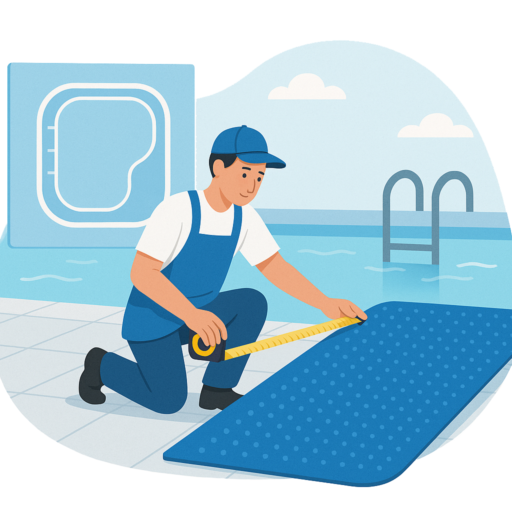 Couvertures de piscine sur mesure