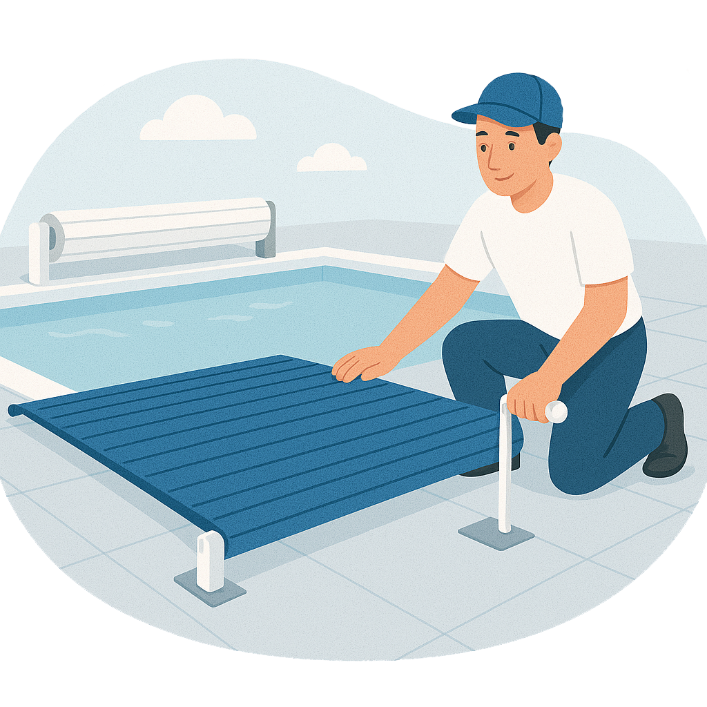 Volets de piscine sur mesure